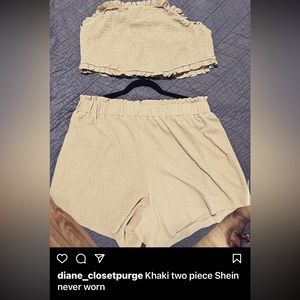 Shein 2 piece set never worn